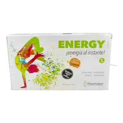Pharmasor Energy 20 Viales - Energía y Vitalidad