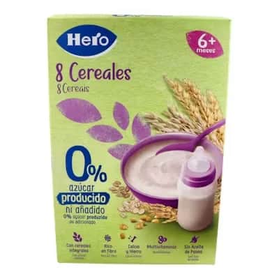 Hero 8 Cereales 340g - Papilla Nutritiva