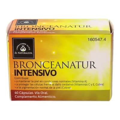 El Naturalista Bronceanatur 60 Caps | Protección Solar