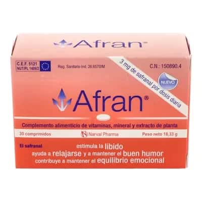 Afran 30 Comp - Equilibrio Emocional