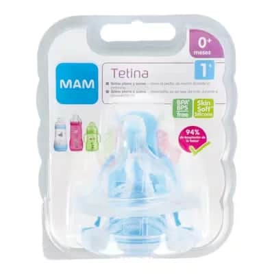 Tetinas MAM Ultivent N1 RN - Flujo Lento