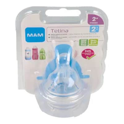 Tetinas MAM Ultivent N2 2M - Anticólicos