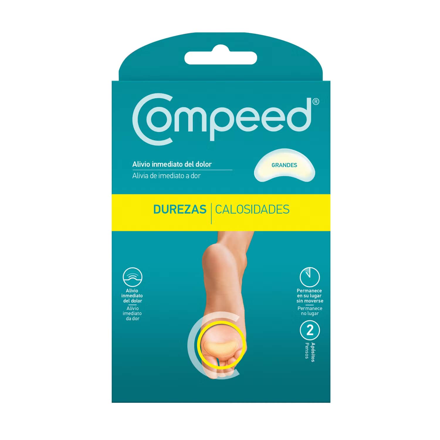 Compeed Durezas Grandes 2uds