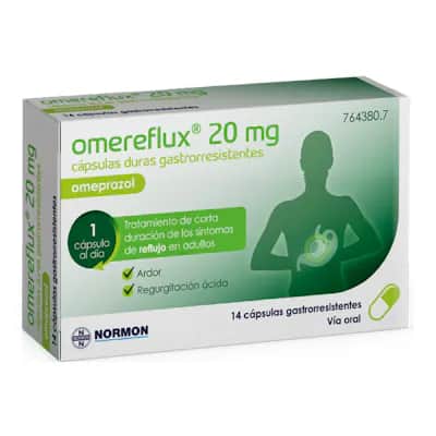 Omereflux 20mg - Reflujo Ácido