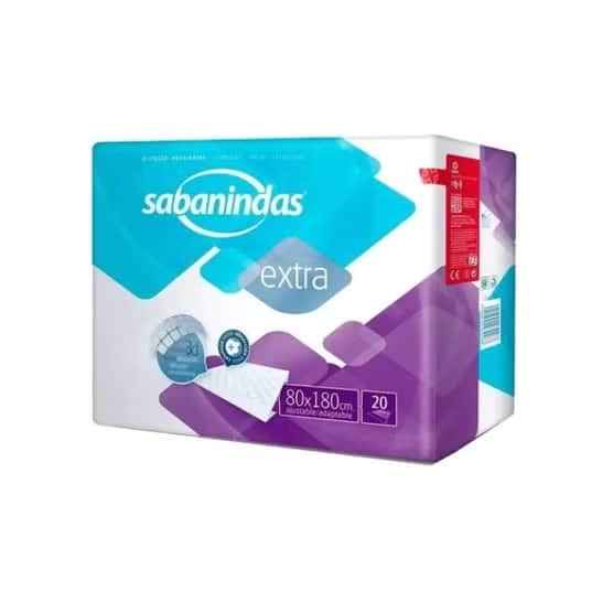 Sabanindas 80cmx180cm 20uds