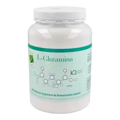 L-Glutamina 100% Natural 504g - Recuperación Muscular