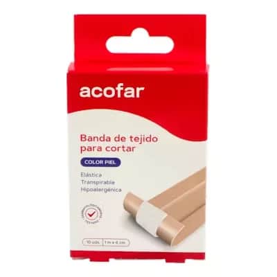 Banda Tejida Acofar 10x6cm - Protección Heridas