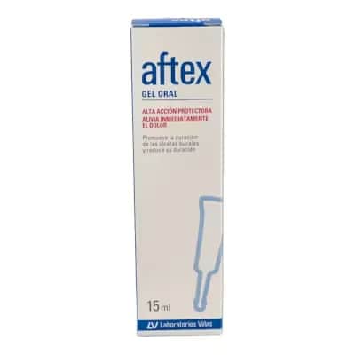 Aftex Gel 15ml - Úlceras Bucales
