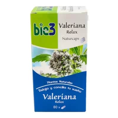 Bie 3 Valeriana 80 Caps | Sueño y Estrés