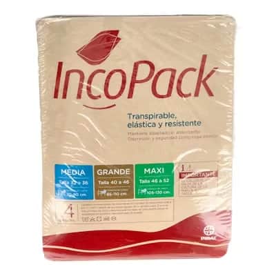 Braga Elástica Incopack Grande | Lavable