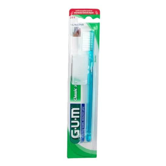GUM® cepillo dental adulto 311 compacto text normal 1ud
