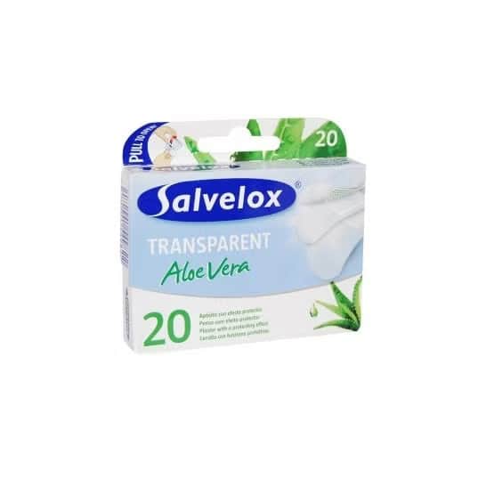 Salvelox apósito adhesivo plástico transparente 12uds
