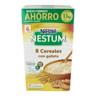 Nestle Nestum 8 Cereales Galleta - Nutrición equilibrada