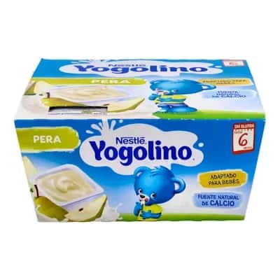 Yogolino Pera 4x100g | Postre Infantil Nutritivo