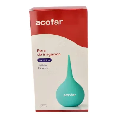 Pera Goma Acofar - Irrigación Nasal y Oídos