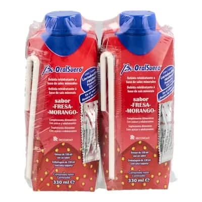 Bi-OralSuero Brick Fresa - Rehidratación