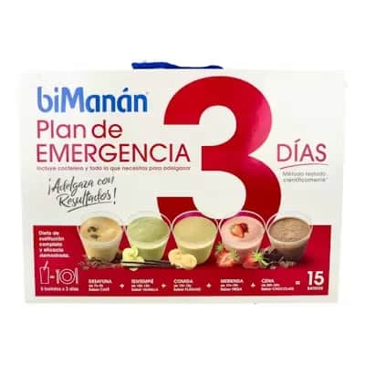 Bimanán Plan Emergencia 3 Días - Pérdida Peso