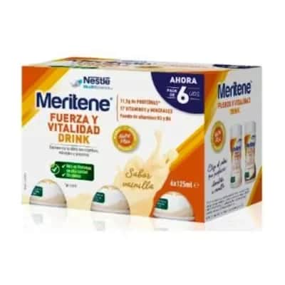 Meritene Fuerza Vitalidad Vainilla | Bebida Proteica