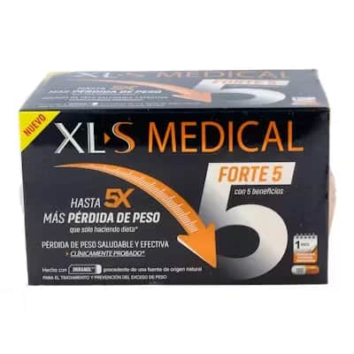 Xls Medical Forte 5 180 Caps - Control de Peso