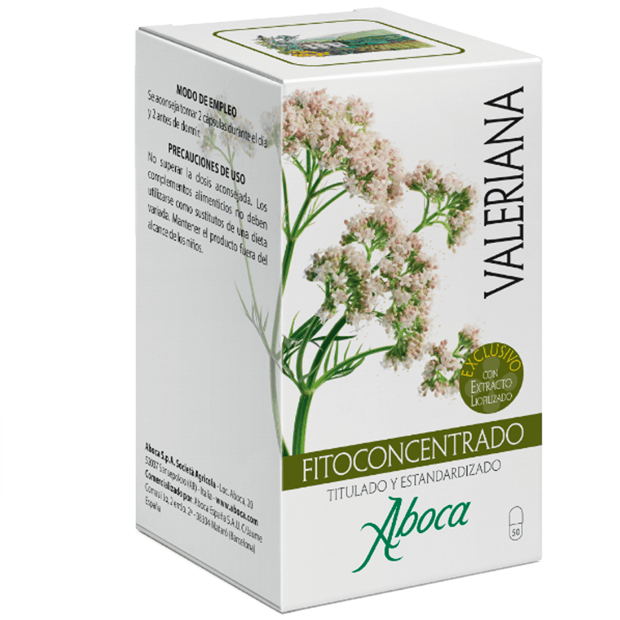 Aboca Valeriana Fitoconcentrado 50 cápsulas