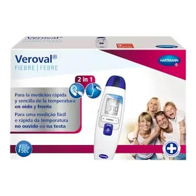 Veroval Duo Scan - Termómetro Digital 2 en 1