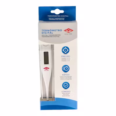 Termómetro Digital Clabi MT-10160 | Medición Rápida 60s