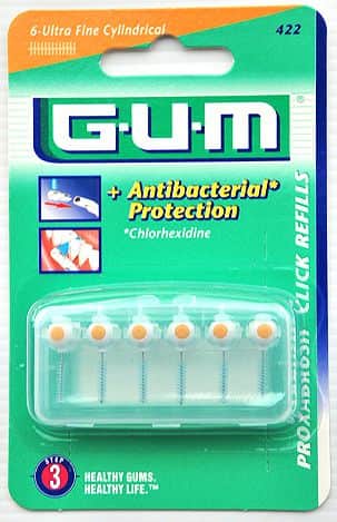 Gum Recambio Cepillo Interdental Proxabrush Click 6uds