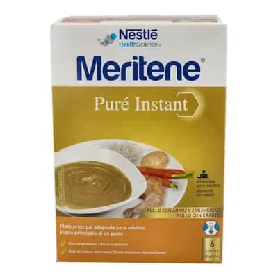 Meritene Pure Pollo Arroz Zanahoria - Nutrición