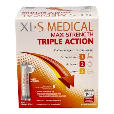 XLS Max 60 Sticks - Control de Peso
