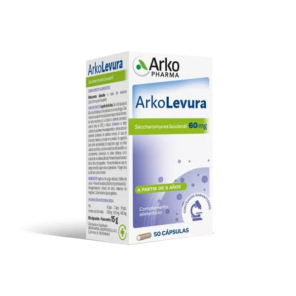 Arkopharma Arkolevura Saccharomyces boulardii 50 cápsulas