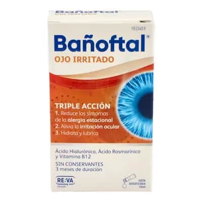 Bañoftal Ojo Irritado - Alivio inmediato