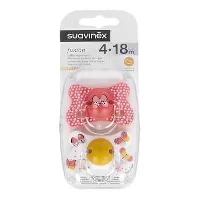 Chupete Suavinex Fusion Latex Anatómico 4-18M