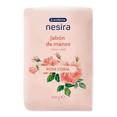 Jabón Manos Rosa Coral 100g - Tonificante