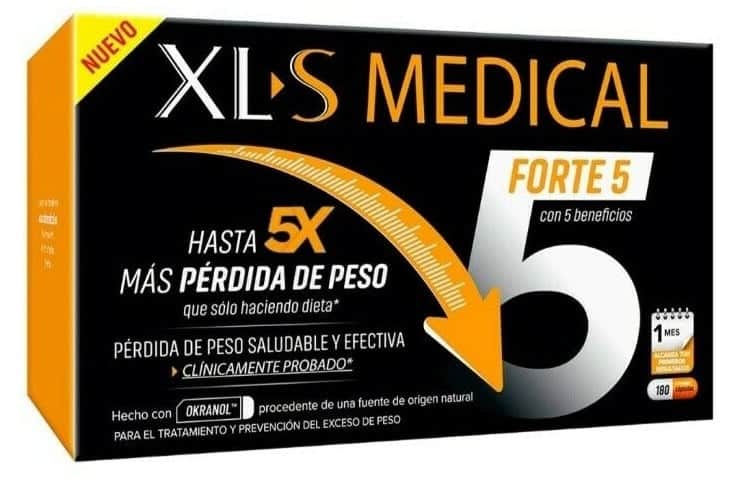 Xls Medical Forte 5 Triplo 3x180 Cápsulas