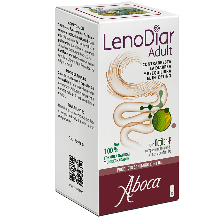 Aboca Lenodiar Adult 20 cápsulas