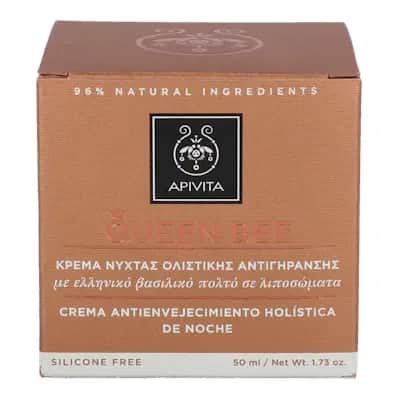 Apivita Queen Bee Crema Noche Antiedad | Jalea Real Griega