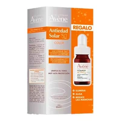 Avene Solar Antiedad SPF50+ con Color