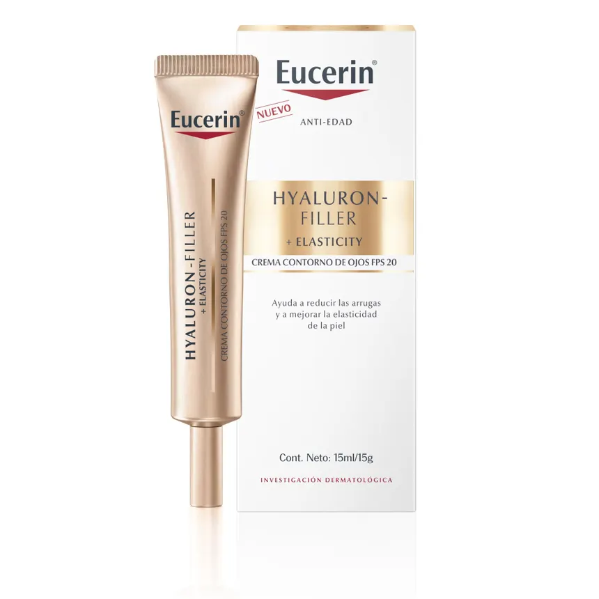 Eucerin Hyaluron-Filler + Elasticity Contorno de Ojos FPS 20 15ml