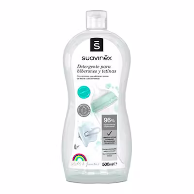 Suavi Detergente Bib Duplo 500 - Limpieza Biberones
