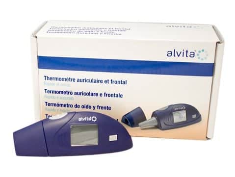 Alvita Termometro de Contacto de Oido y Frente 1ud
