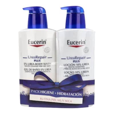 Eucerin Pack UreaRepair Plus Gel Baño 400ml + Loción 400ml