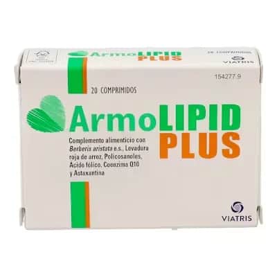Armolipid Plus 20 Comp | Control de Colesterol