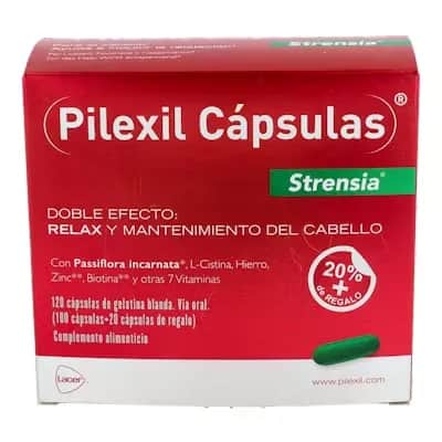 Pilexil Strensia 100 Cápsulas | Anticaída