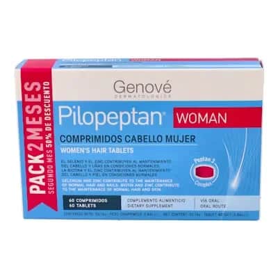 Pilopeptan Woman 60 Comp | Anticaída