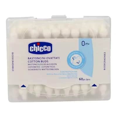 Bastoncillos Chicco Seguridad 60 Uds - Bebés
