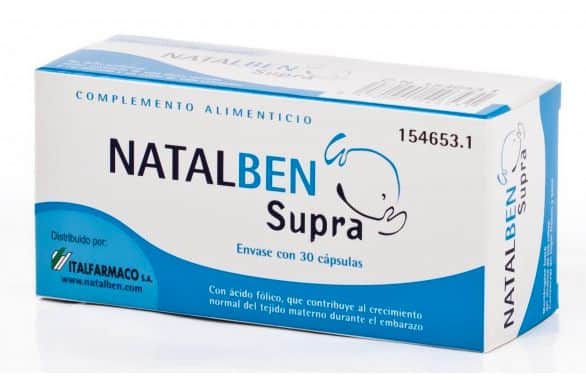 Natalben supra 30 cápsulas