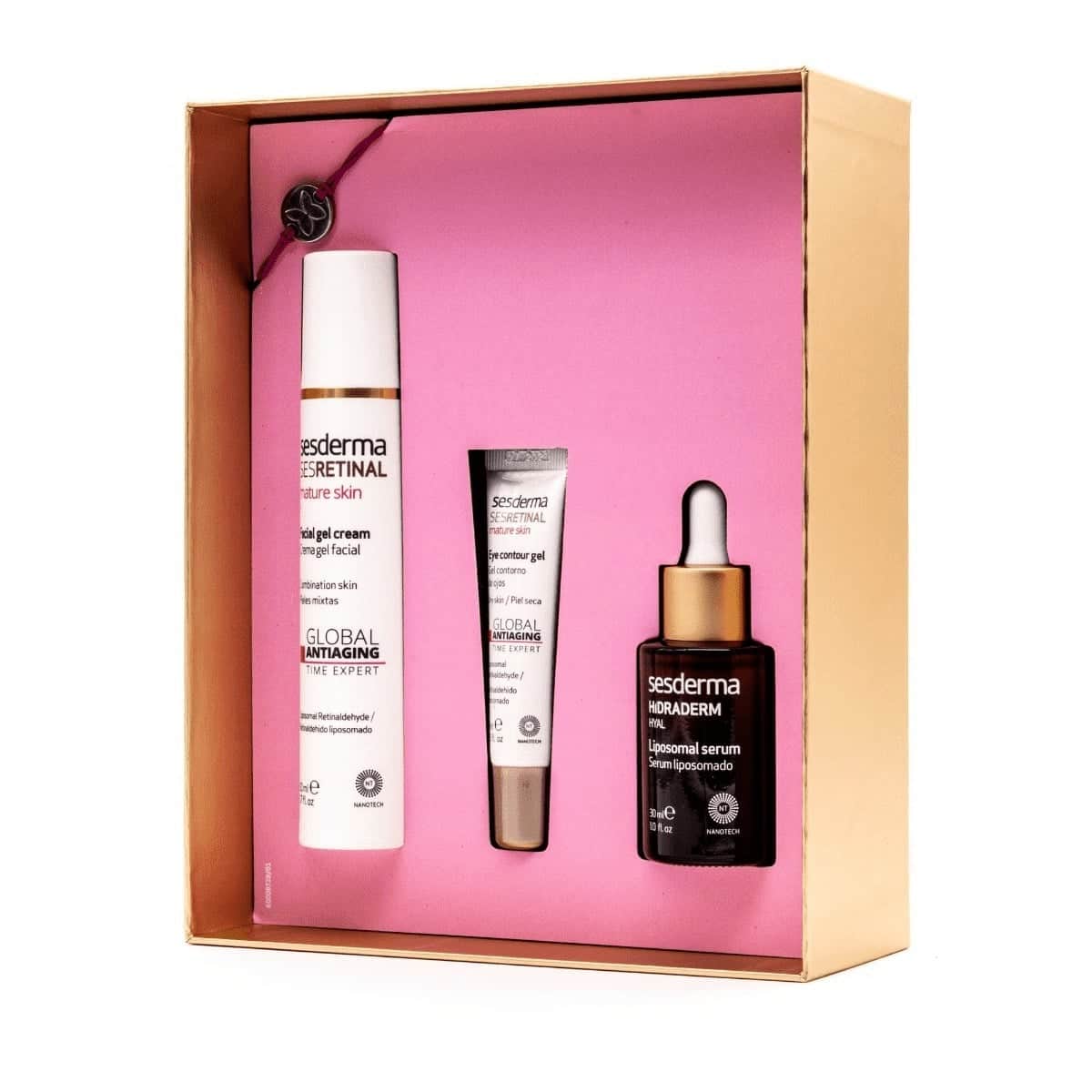 Sesderma Pack Juventud Hidraderm Hyal Sérum 30ml + Sesretinal Crema Facial 50ml + Contorno 15ml