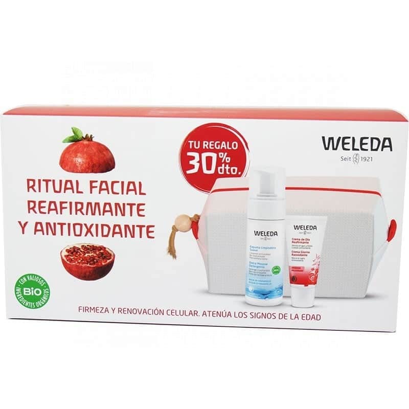 Weleda Pack Crema Granada Doa 30ml + Espuma Limpiadora 150ml