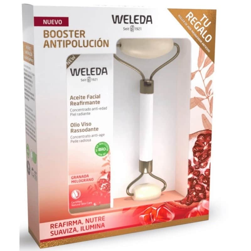 Weleda Pack Facial Aceite Granada + Roller