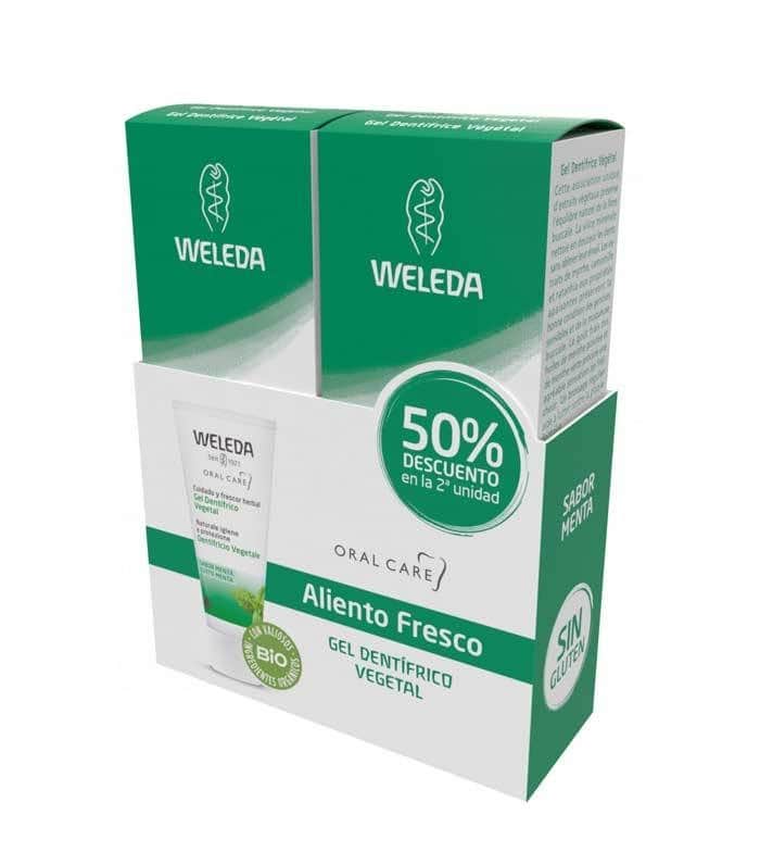 Weleda Pasta Dentífrica Vegetal 2 x 75ml